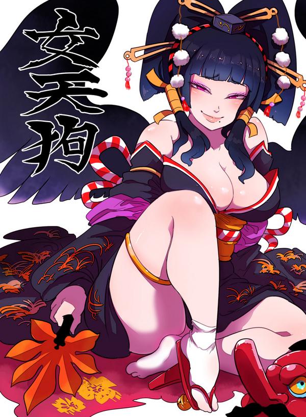 Dead or Alive 5 Ultimate Hot Nyo-Tengu fan art 2.jpg