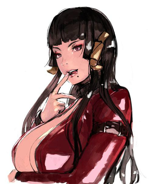 Dead or Alive 5 Ultimate Hot Nyo-Tengu fan art 5.png