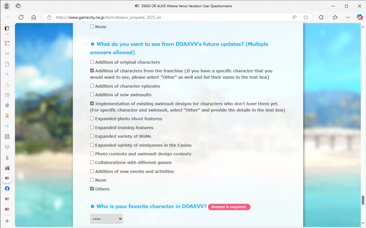 DEAD OR ALIVE Xtreme Venus Vacation User Questionnaire and 2,004 more pages - Personal - Micro...png