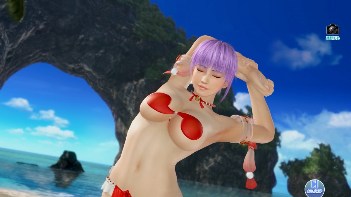 DoAX-Venus-Vacation-Ayane-Gravure-Panel-(Onifuku-Invitation-SSR)-with-malfunction-and-lotions.jpg