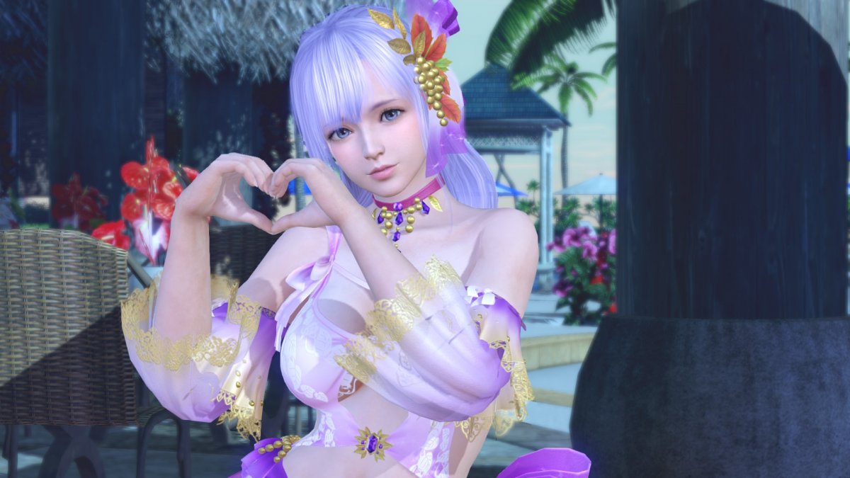 DoAX Venus Vacation Fiona Birthday Extra Episode 2020 (Jewel Amethyst SSR) with lotions.jpg
