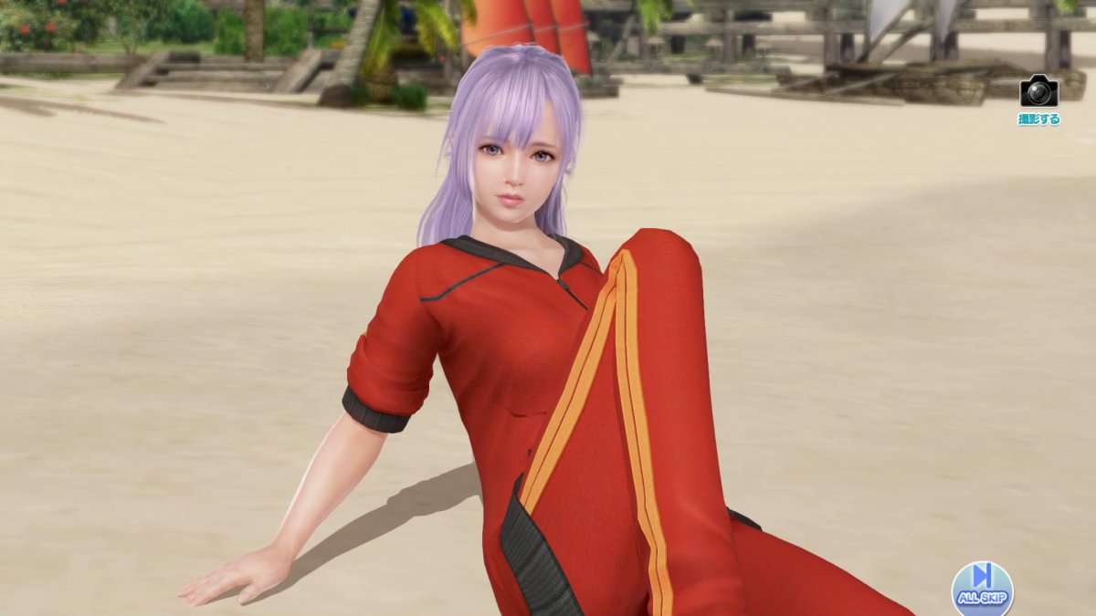 DoAX-Venus-Vacation-Fiona-Gravure-Panel-(Guren-Team-Shinobu-Costume-SSR)-with-lotions.jpg
