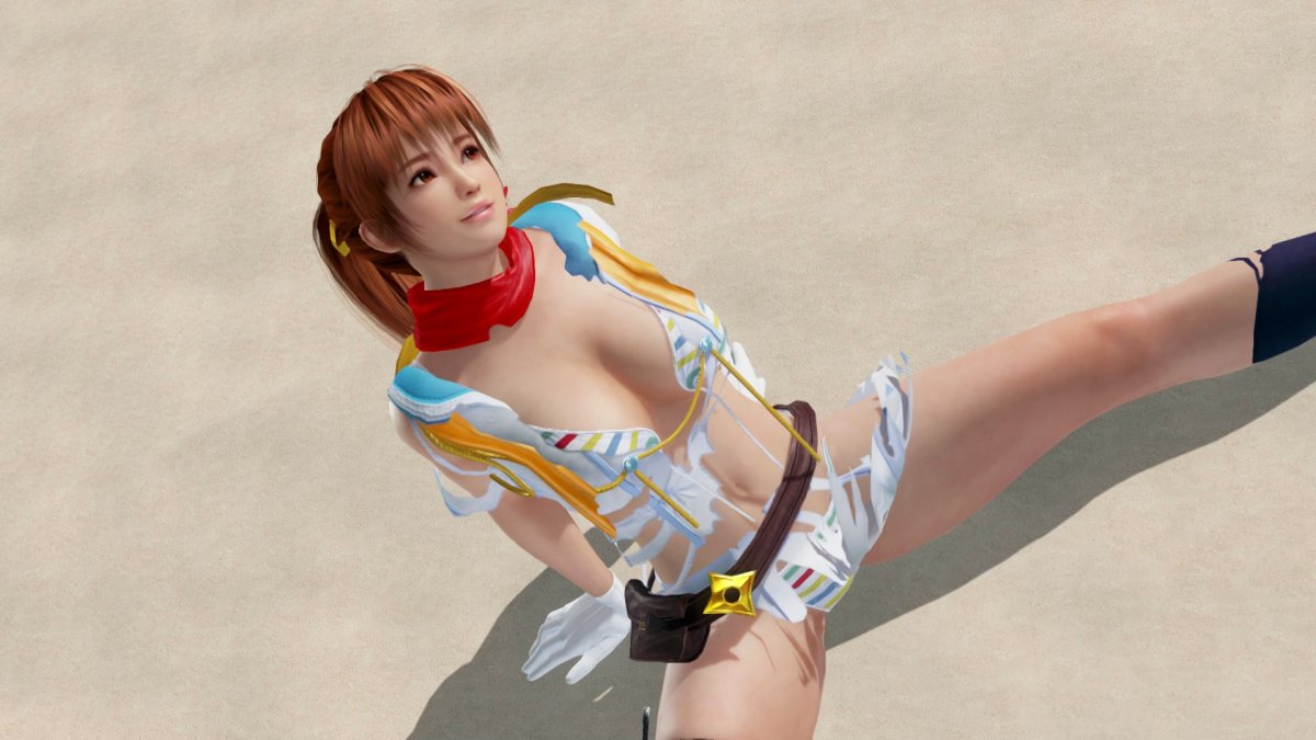DoAX-Venus-Vacation-Kasumi-Gravure-Panel-(Hanzo-Ninja-Costume-SSR)-with-malfunction-and-lotions.jpg