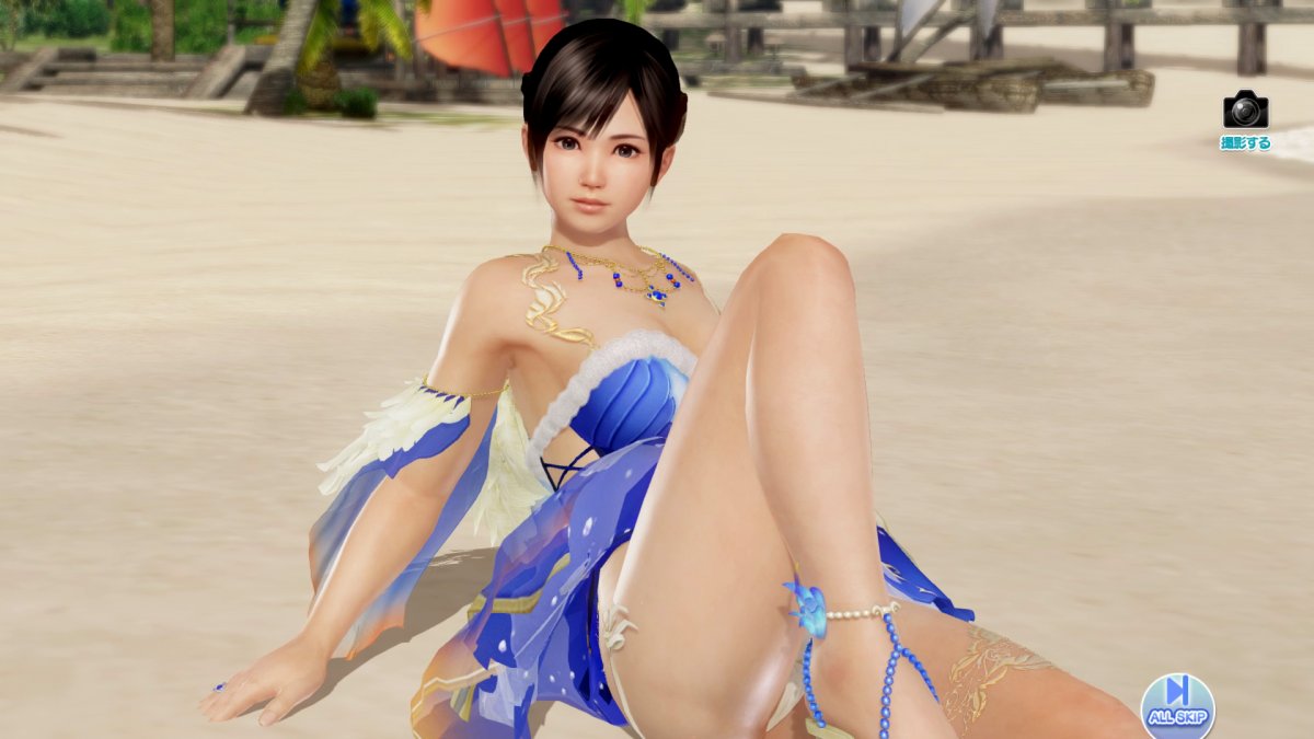 DoAX-Venus-Vacation-Kokoro-Gravure-Panel-(Jewel-Lapis-Lazuli-SSR)-with-lotions.jpg