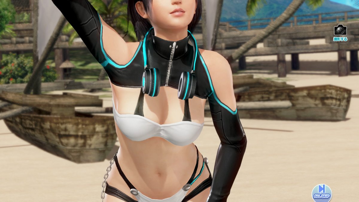 DoAX-Venus-Vacation-Nagisa-Gravure-Panel-(Rubber-Black-SSR)-with-lotions.jpg