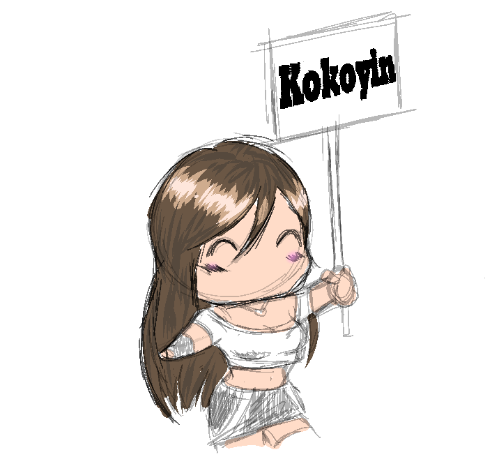 Kokoyin - Kokoro Holding Sign.PNG