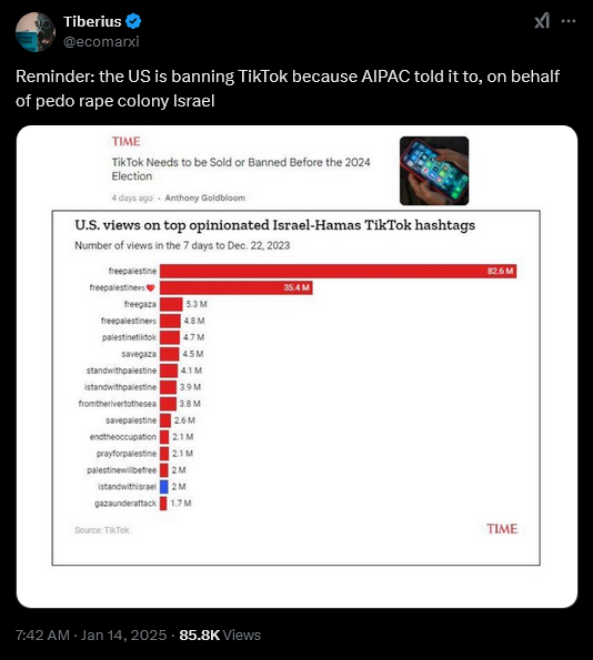 Screenshot 2025-01-19 at 10-27-27 Tiberius on X Reminder the US is banning TikTok because AIPA...png