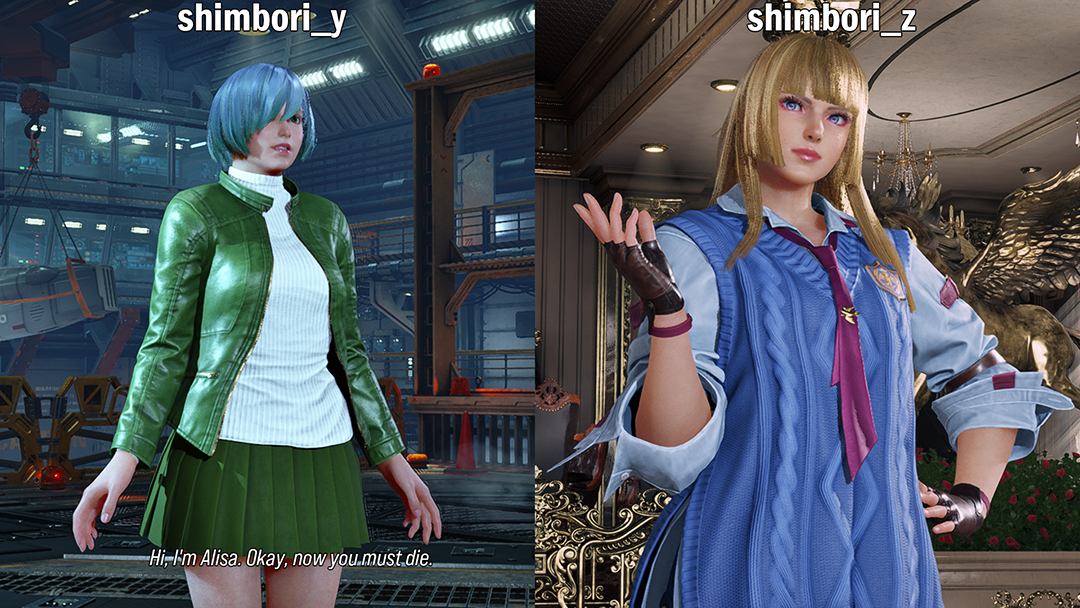 Shimbori_Y and Shimbori_Z in Tekken 8 Regular.png