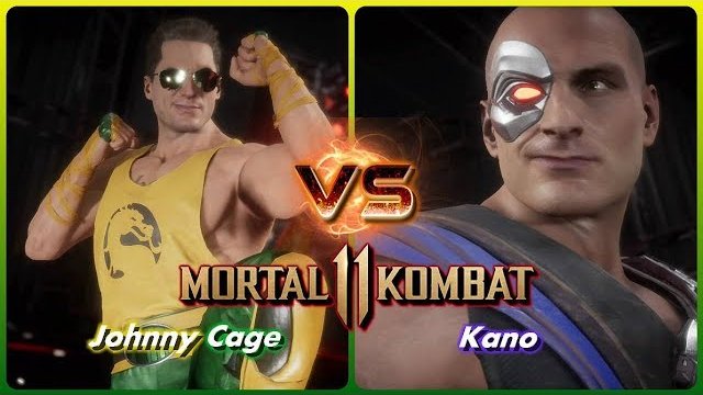 Mortal Kombat 11 - Johnny Cage Vs. Kano (VERY HARD) 